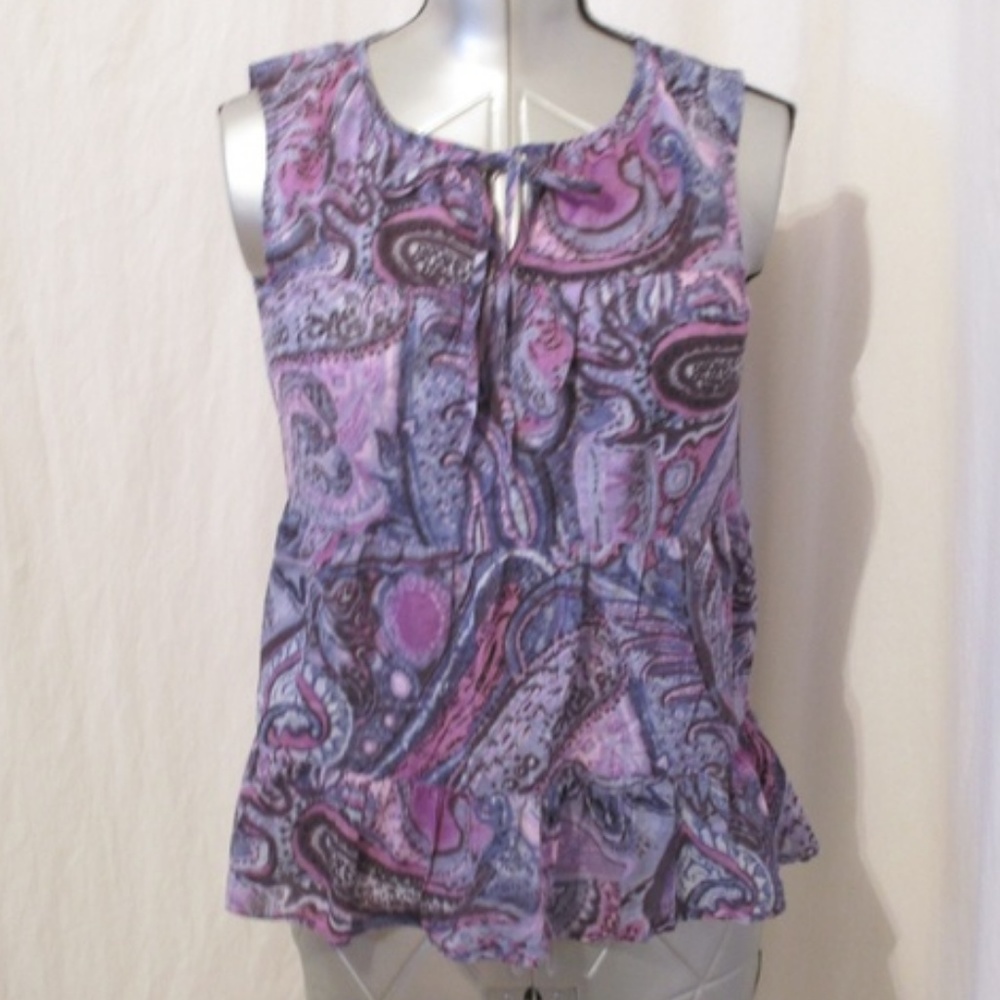 Talbots Paisley Print XS